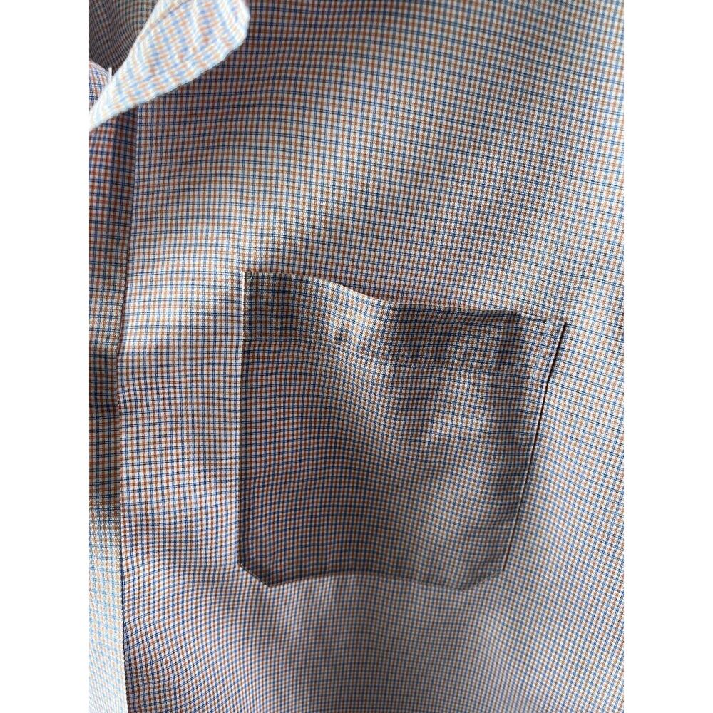 Robert Talbott Carmel Shirt Mens Size 18.5 /36 White Plaid Button Up Long Sleeve - Picture 3 of 7